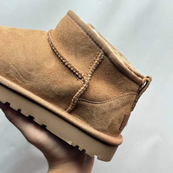UGG Classic Ultra Mini Boots chestnut - Picture 7 of 9